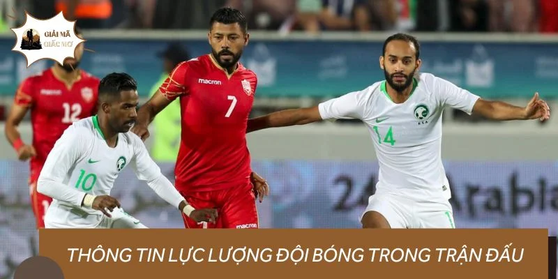 Thông tin lực lượng đội bóng trong trận đấu Bahrain vs Ả Rập Saudi