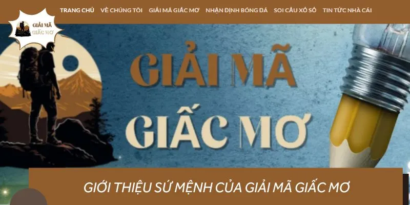 Trang giải mã nội dung giấc mơ là kênh hỗ trợ anh em cược thủ