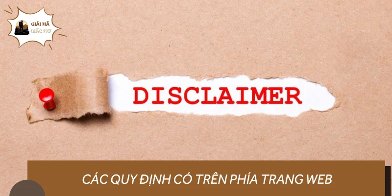Quy định chuẩn mực trên trang web