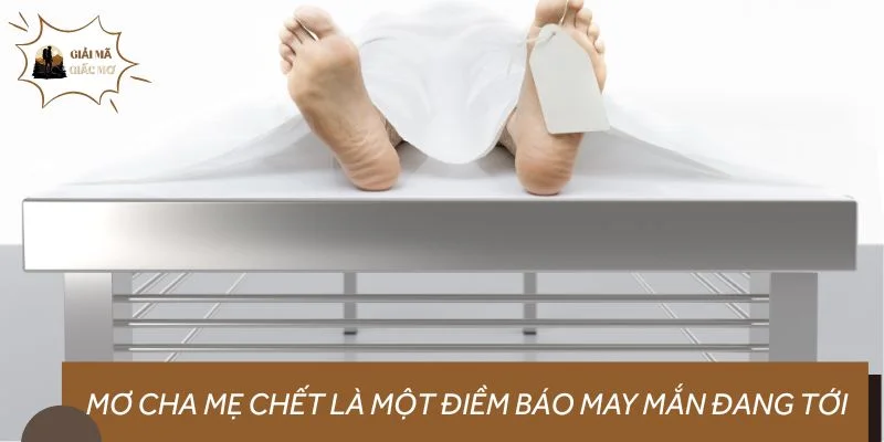 Mơ cha mẹ chết là một điềm báo may mắn đang tới