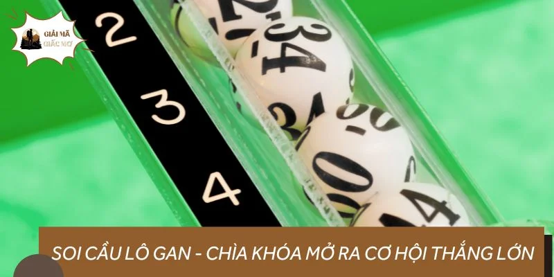 Soi cầu lô gan - Chìa khóa mở ra cơ hội thắng lớn